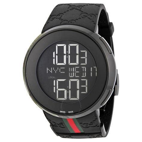 gucci men's digital watch|gucci watches for men outlet.